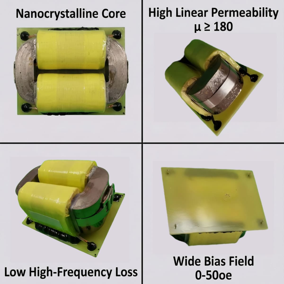 Low Loss High Performance PFC Inductor