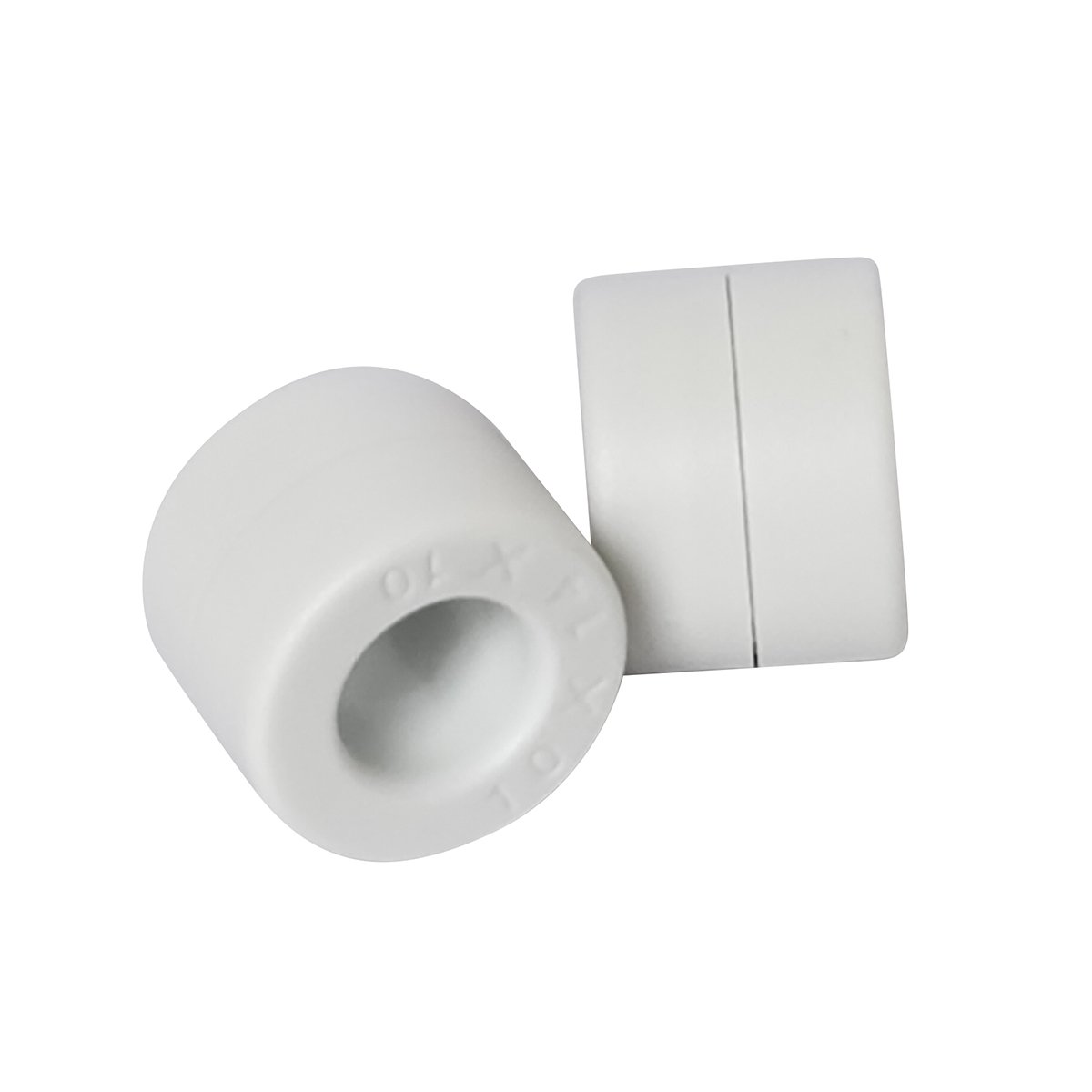 White plastic-cased nanocrystalline toroidal cores for closed-path CMC duty