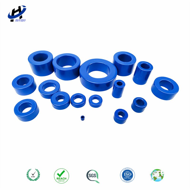 Coated nanocrystalline ribbon cores prepared for OEM EMI and power magnetics